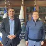 Συνάντηση του Ανδρέα Τσώκου με τον Υπουργό Μιχάλη Χρυσοχοΐδη
