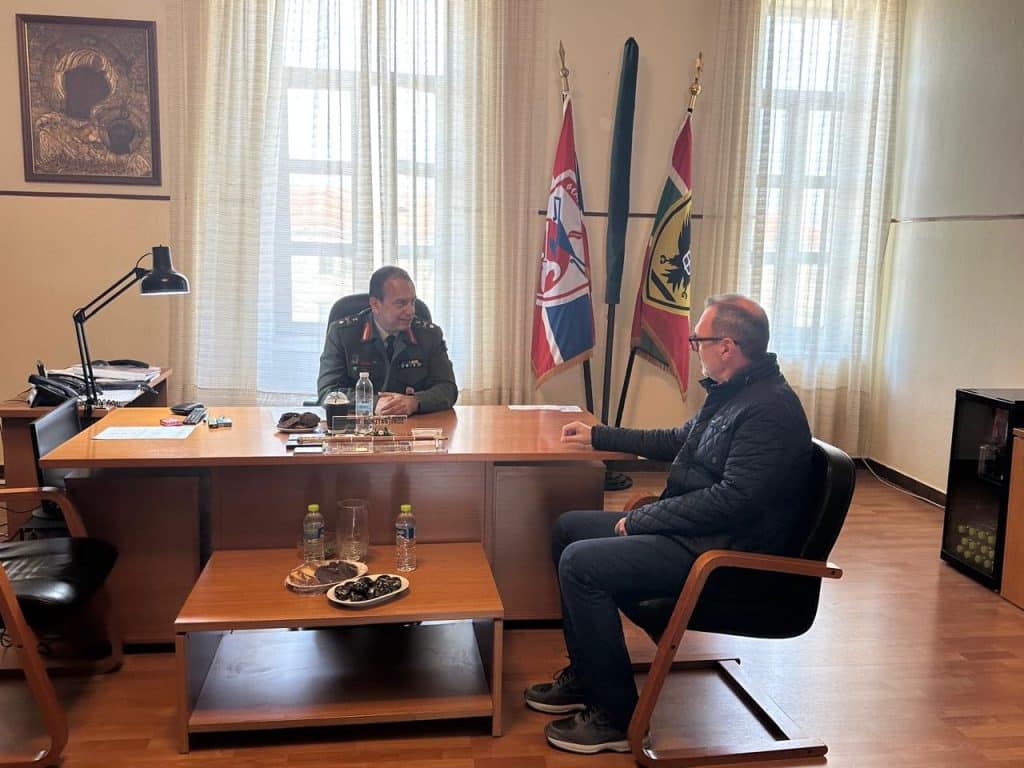 Ανδρέας Κατσανιώτης : Επίσκεψη στο ΚΕΤΧ .Ένα στρατόπεδο συνδεδεμένο με Πάτρα μπαίνει στην νέα εποχή.