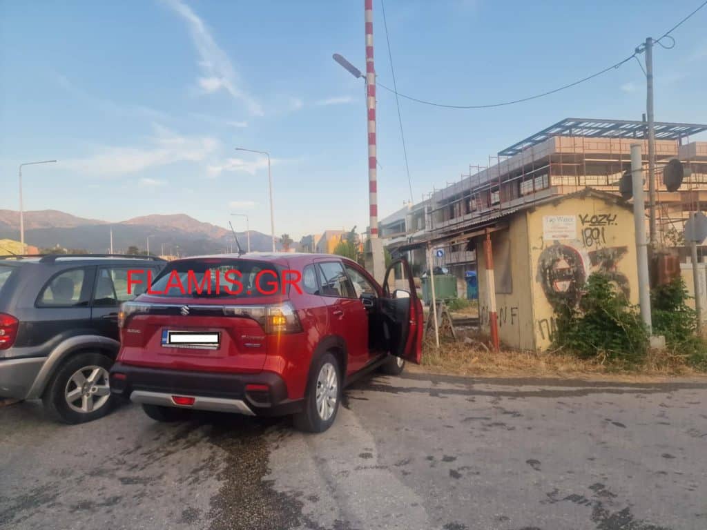 ΠΑΤΡΑ ΤΩΡΑ: Τροχαίο στην Κανελλοπούλου κοντά στις γραμμές