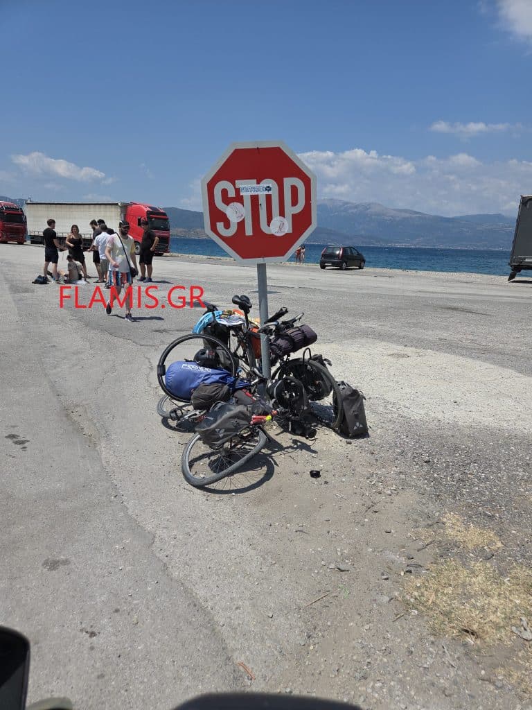 ΠΑΤΡΑ: Σοκαριστικό τροχαίο με ποδηλάτη στο Ρίο - ΔΕΙΤΕ ΦΩΤΟ