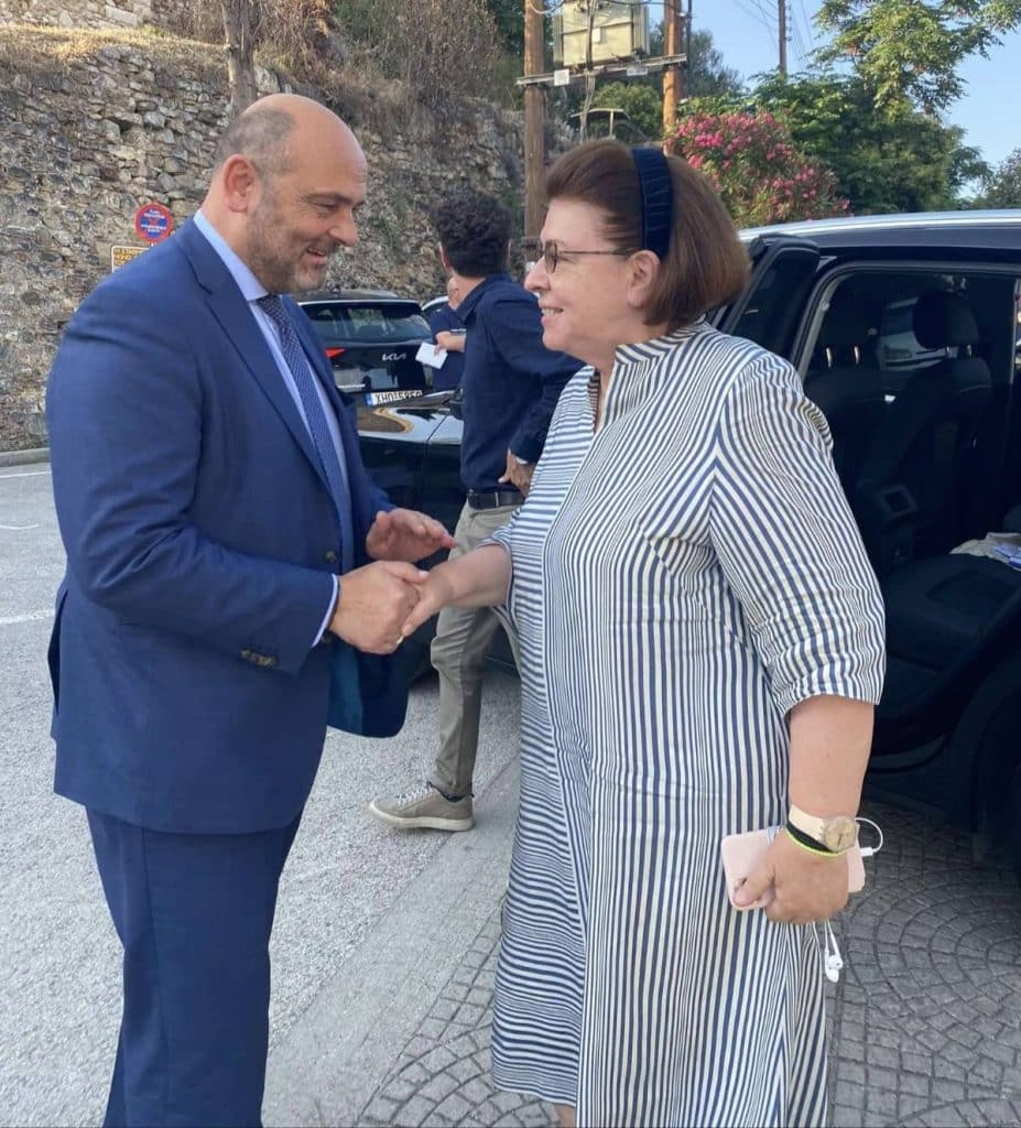 ΠΑΤΡΑ: Η Λίνα Μενδώνη στο Κάστρο! Αποκαταστάθηκαν δύο προμαχώνες - ΔΕΙΤΕ ΦΩΤΟ