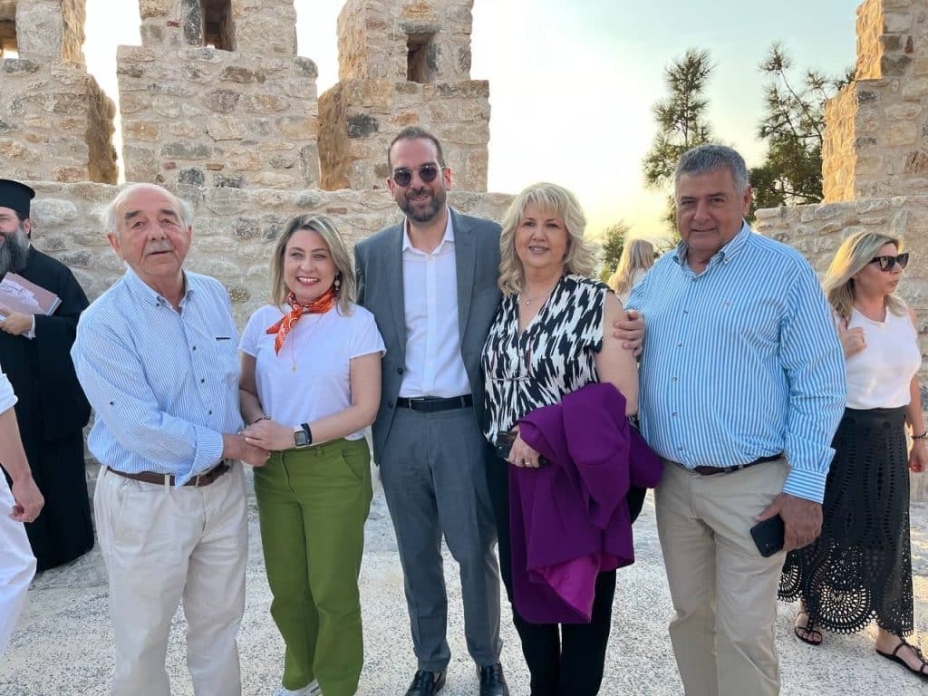 ΠΑΤΡΑ: Η Λίνα Μενδώνη στο Κάστρο! Αποκαταστάθηκαν δύο προμαχώνες - ΔΕΙΤΕ ΦΩΤΟ