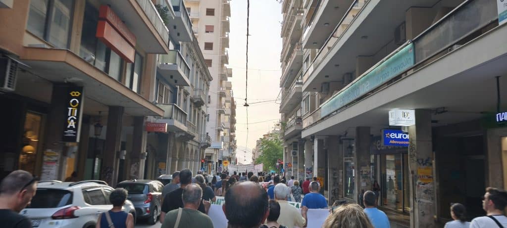 ΠΑΤΡΑ: Εκατοντάδες στο συλλαλητήριο για την επιχείρηση του Ισραήλ στο Madleen - ΦΩΤΟ