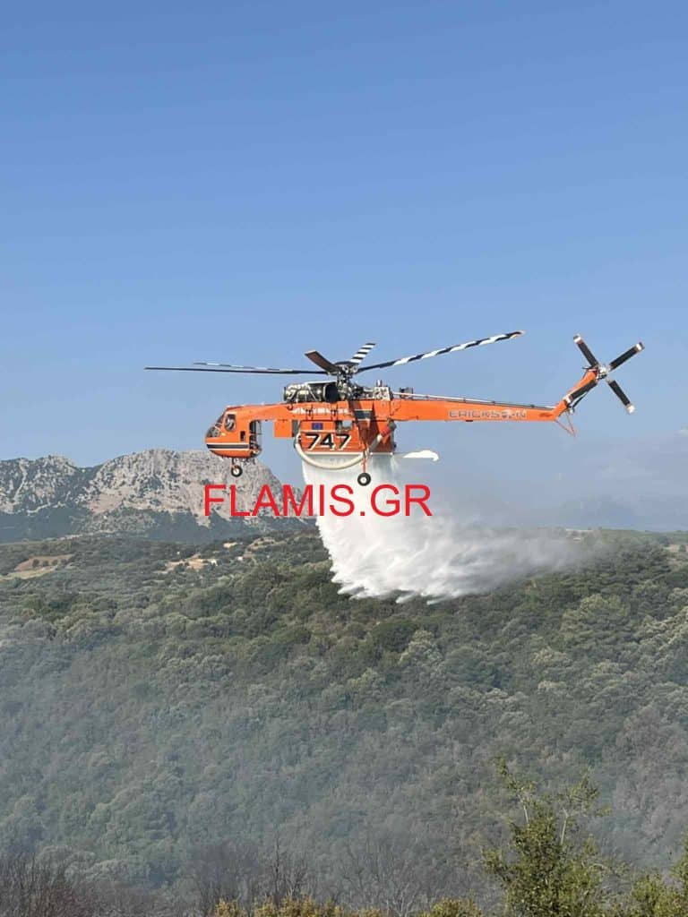Σε ύφεση η φωτιά στις Βελιτσές - Δείτε Φωτό από το σημείο