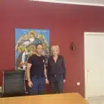 Επίσκεψη Σίας Αναγνωστοπούλου στον 1ο Πυροσβεστικό Σταθμό Πάτρας