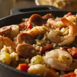 Συνταγή για γαρίδες jambalaya: η παέγια του Αμερικανικού νότου