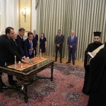 Ορκίστηκαν ο νέος υπουργός Μετανάστευσης, Θάνος Πλεύρης και τρεις υφυπουργοί
