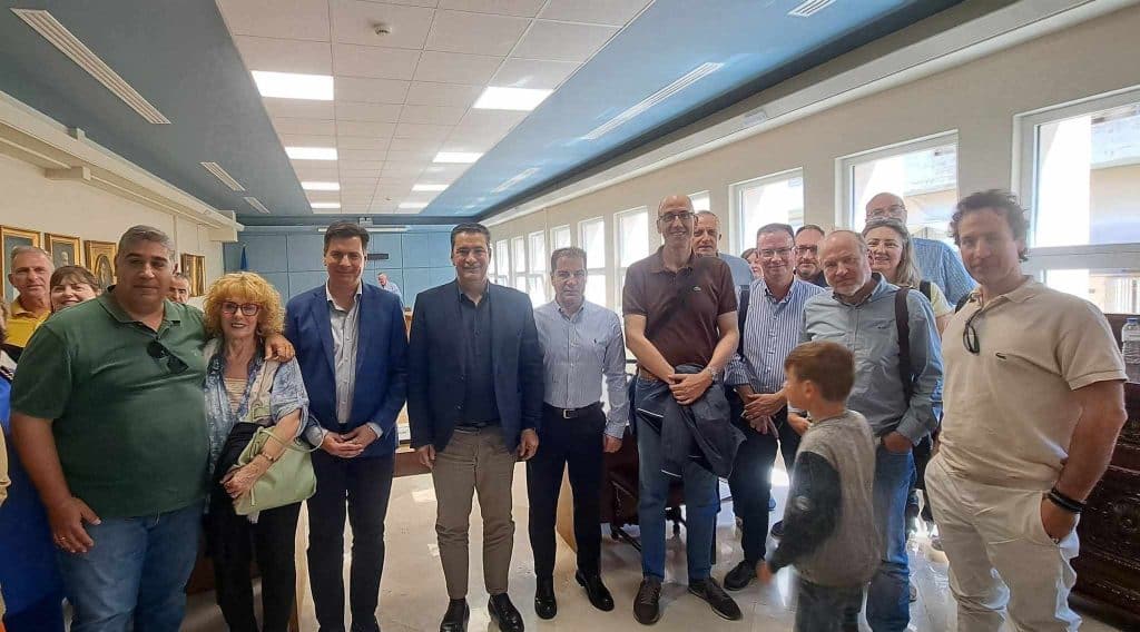 Αυτοδιοικητική αποστολή του σπιράλ σε Αγρίνιο και Θέρμο - ΦΩΤΟ