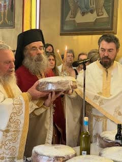 ΑΓΙΟΙ ΠΑΝΤΕΣ ΡΟΔΙΝΗΣ: Πανηγυρική θεία λειτουργία - ΦΩΤΟ