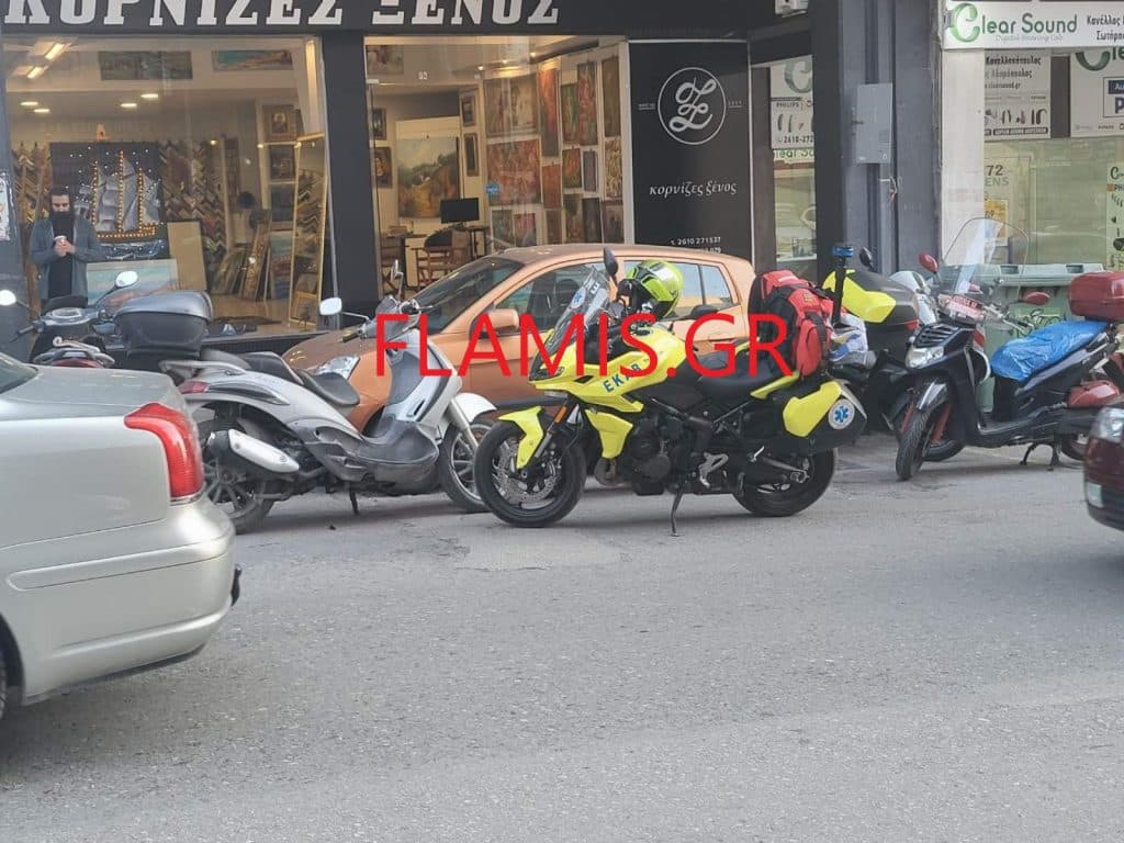 ΠΑΤΡΑ - Τροχαίο στο κέντρο της πόλης - ΦΩΤΟ