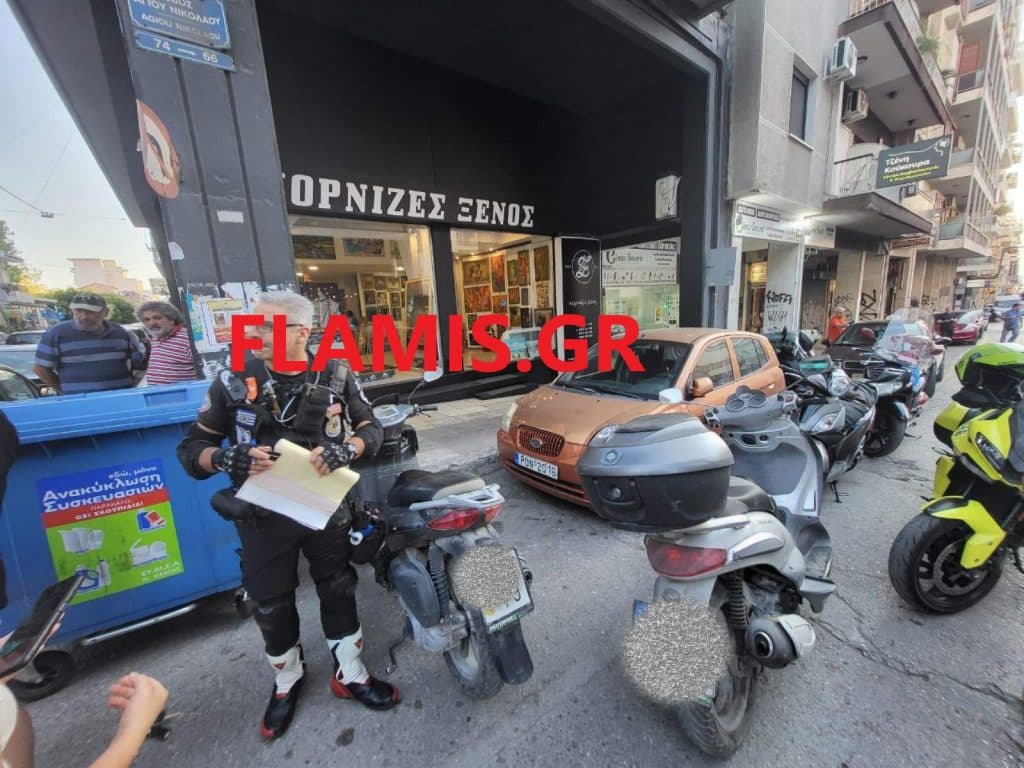 ΠΑΤΡΑ - Τροχαίο στο κέντρο της πόλης - ΦΩΤΟ