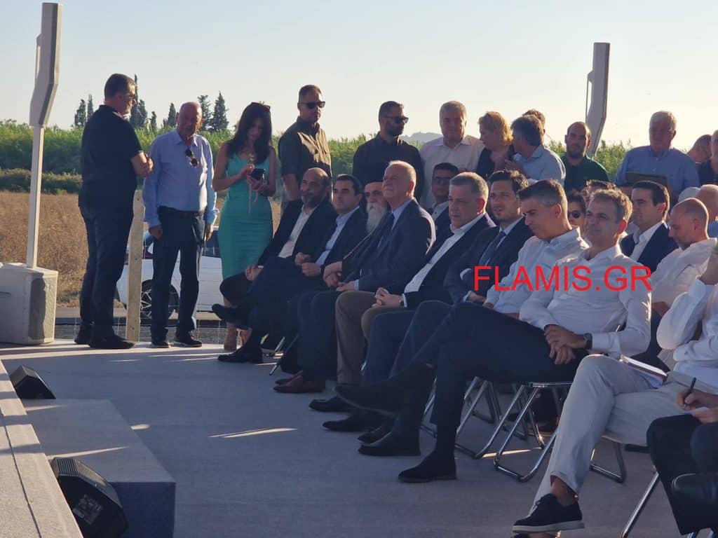 ΠΑΤΡΩΝ ΠΥΡΓΟΥ: Ο πρωθυπουργός παρέδωσε τα 65 χλμ. Βίντεο και φωτογραφίες από την εκδήλωση
