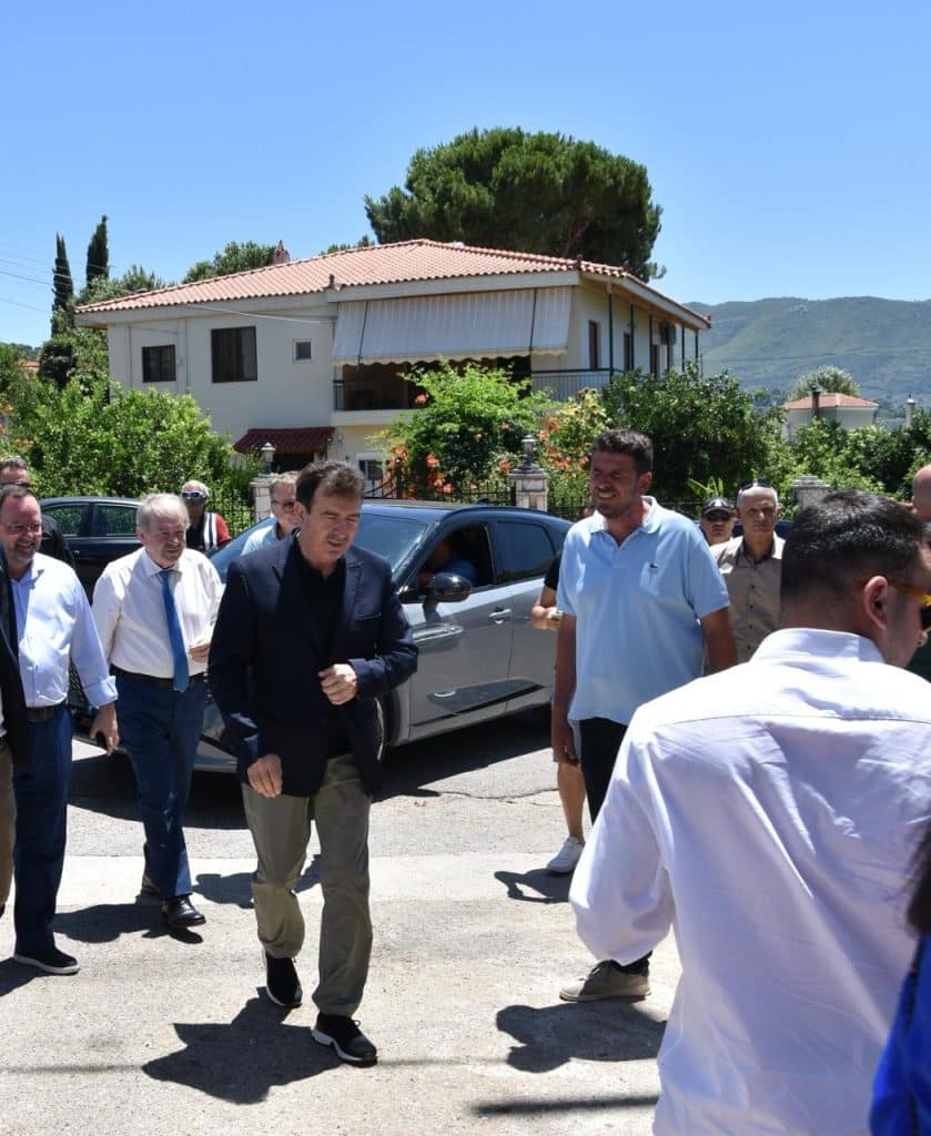 Εγκαίνια του νέου Αστυνομικού Τμήματος Κρεστένων της Διεύθυνσης Αστυνομίας Ηλείας - Επίσκεψη Υπουργού Προστασίας του Πολίτη, Μ.Χρυσοχοΐδη στον Πύργο
