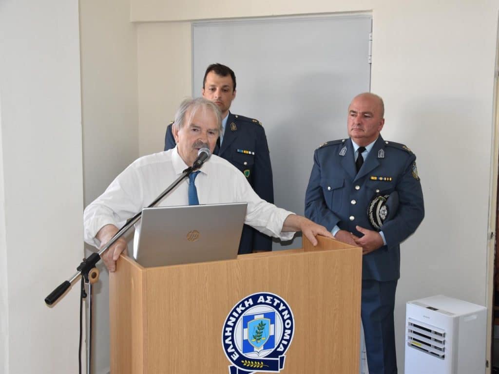 Εγκαίνια του νέου Αστυνομικού Τμήματος Κρεστένων της Διεύθυνσης Αστυνομίας Ηλείας - Επίσκεψη Υπουργού Προστασίας του Πολίτη, Μ.Χρυσοχοΐδη στον Πύργο