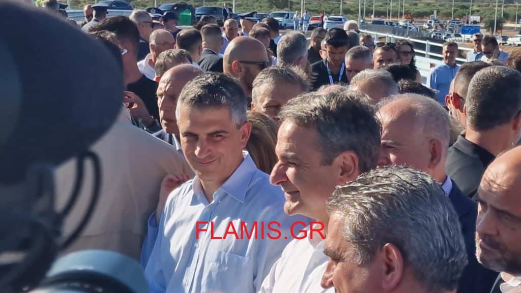 ΔΕΙΤΕ ΦΩΤΟ ΚΑΙ ΒΙΝΤΕΟ: Ο Κυριάκος Μητσοτάκης στην νέα Πατρών Πύργου