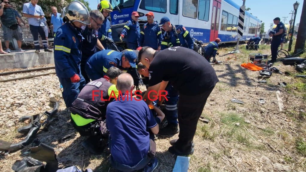 ΠΑΤΡΑ ΤΩΡΑ - Τρένο συγκρούστηκε με ΙΧ στην διασταύρωση της Ανθείας - Πως έγινε το "Θαύμα" - ΦΩΤΟ και ΒΙΝΤΕΟ
