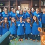 H ομάδα Νεανίδων της ΝΕΠ στον Φωκίωνα Ζαΐμη