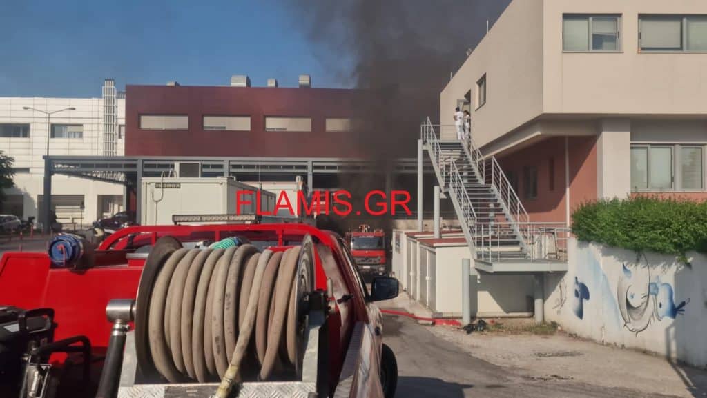 ΠΑΤΡΑ - ΤΩΡΑ: Φωτιά στο Νοσοκομείο "Αγιος Ανδρέας" - ΦΩΤΟ και ΒΙΝΤΕΟ