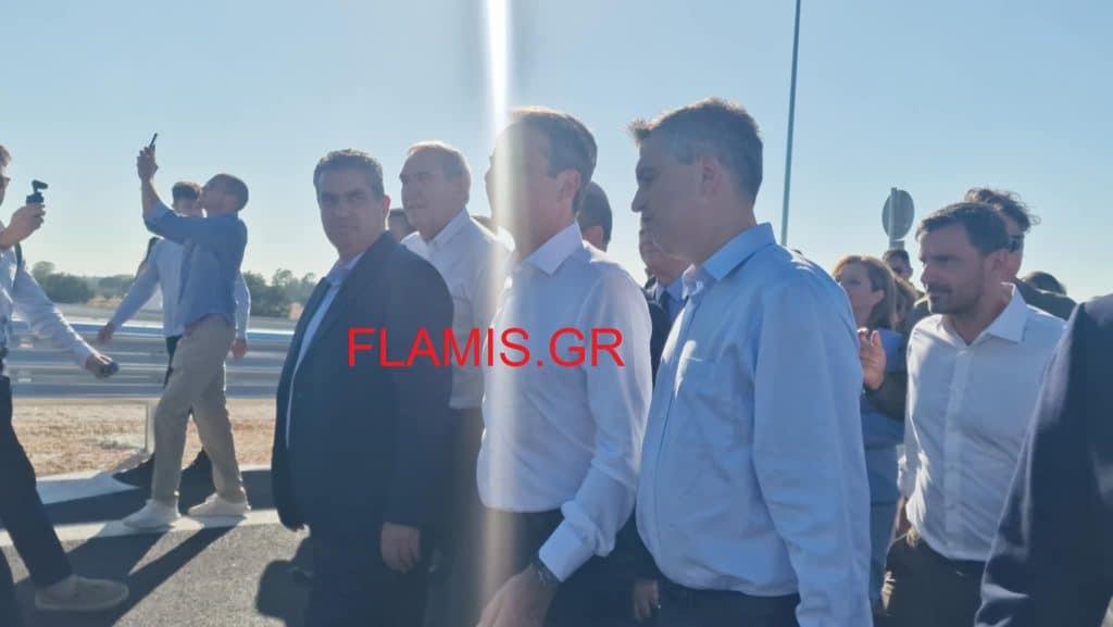 ΔΕΙΤΕ ΦΩΤΟ ΚΑΙ ΒΙΝΤΕΟ: Ο Κυριάκος Μητσοτάκης στην νέα Πατρών Πύργου