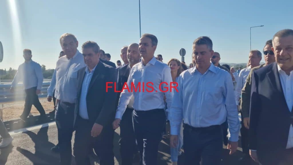 ΔΕΙΤΕ ΦΩΤΟ ΚΑΙ ΒΙΝΤΕΟ: Ο Κυριάκος Μητσοτάκης στην νέα Πατρών Πύργου