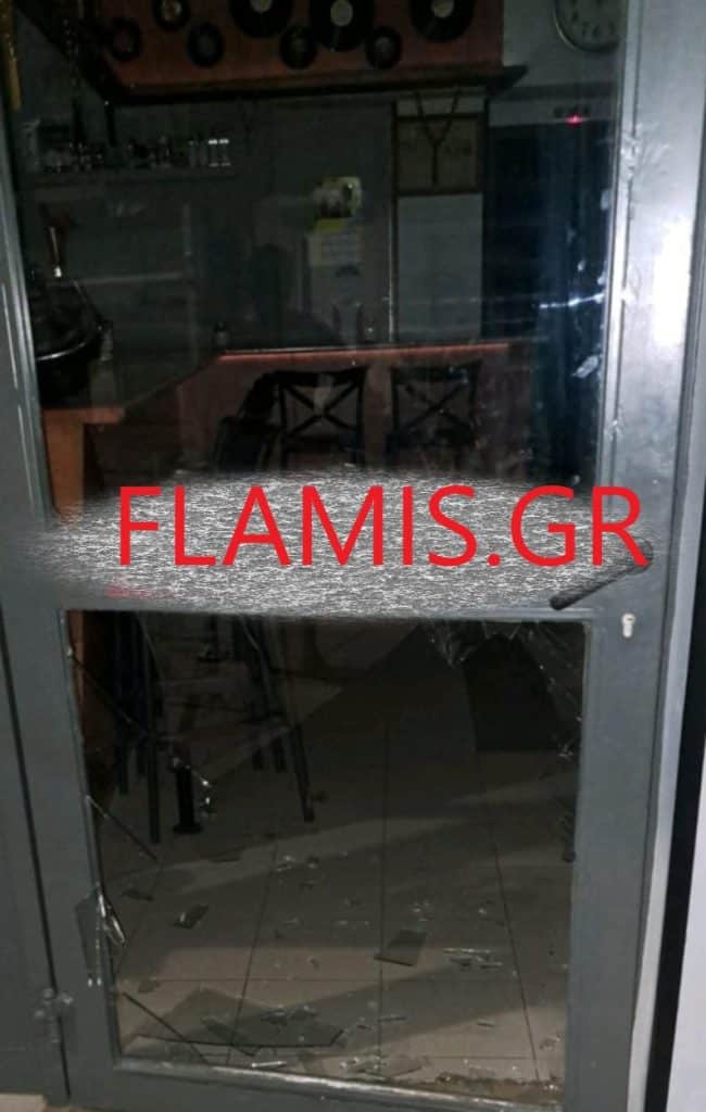 ΠΑΤΡΑ - ΦΩΤΟ: Εσπασε καφενείο στην Αγυιά αλλά... στάθηκε άτυχος