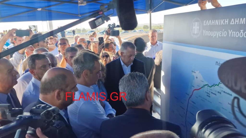 ΔΕΙΤΕ ΦΩΤΟ ΚΑΙ ΒΙΝΤΕΟ: Ο Κυριάκος Μητσοτάκης στην νέα Πατρών Πύργου