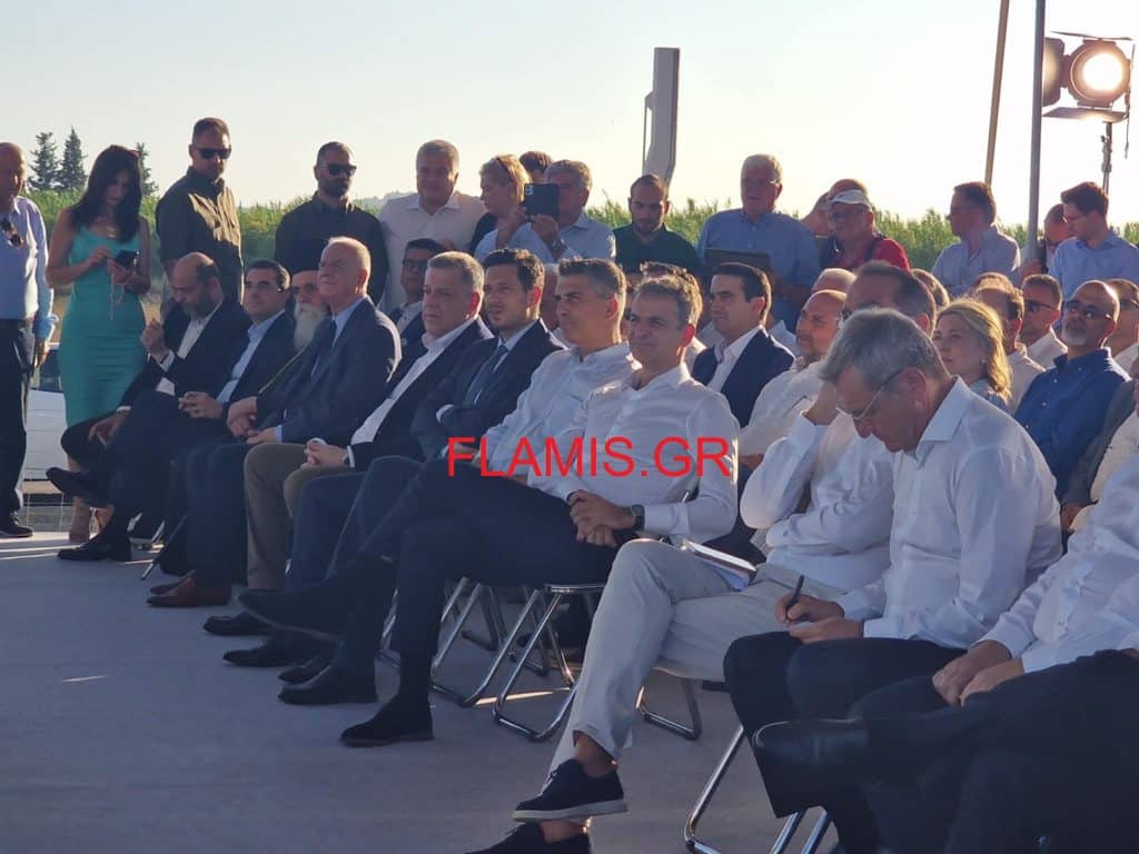 ΠΑΤΡΩΝ ΠΥΡΓΟΥ: Ο πρωθυπουργός παρέδωσε τα 65 χλμ. Βίντεο και φωτογραφίες από την εκδήλωση
