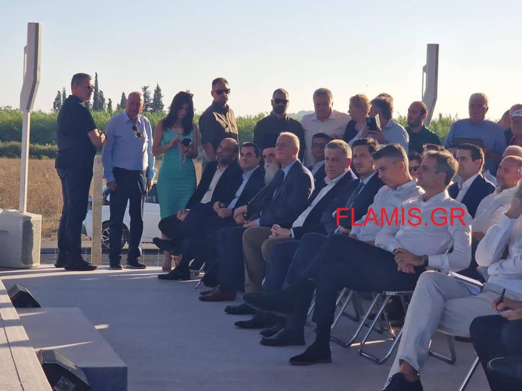 ΠΑΤΡΩΝ ΠΥΡΓΟΥ: Ο πρωθυπουργός παρέδωσε τα 65 χλμ. Βίντεο και φωτογραφίες από την εκδήλωση