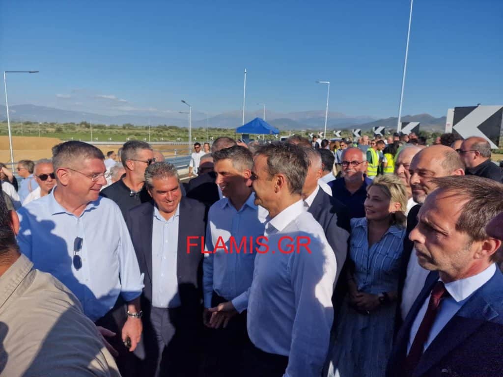 ΔΕΙΤΕ ΦΩΤΟ ΚΑΙ ΒΙΝΤΕΟ: Ο Κυριάκος Μητσοτάκης στην νέα Πατρών Πύργου