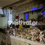 Ισχυρή έκρηξη σε πολυκατοικία στη Θεσσαλονίκη – Μεγάλες καταστροφές σε γύρω κτίρια