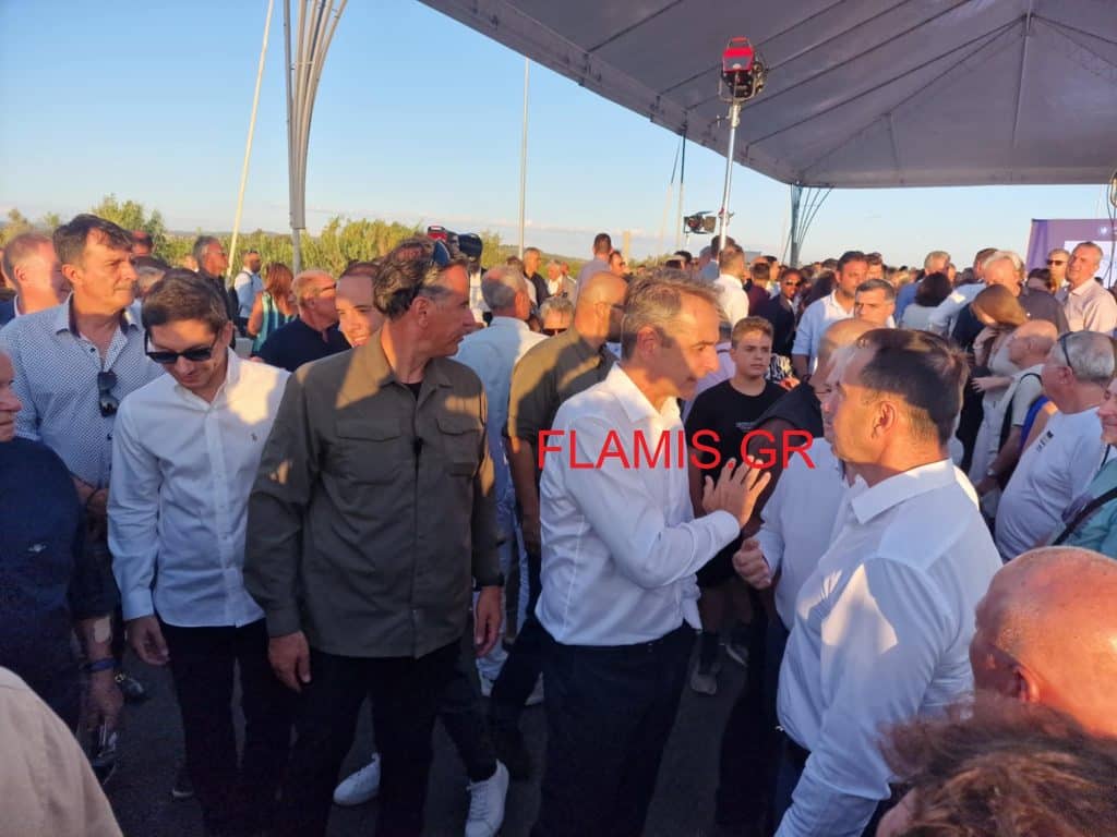 ΠΑΤΡΩΝ ΠΥΡΓΟΥ: Ο πρωθυπουργός παρέδωσε τα 65 χλμ. Βίντεο και φωτογραφίες από την εκδήλωση
