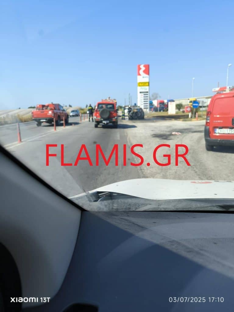 ΠΑΤΡΩΝ ΠΥΡΓΟΥ: Φωτιά σε ΙΧ δίπλα από βενζινάδικο - ΦΩΤΟ