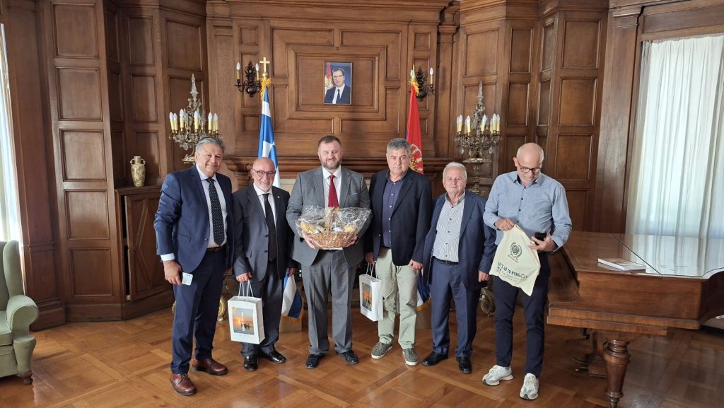 Συνάντηση με τον Πρόξενο της Σερβίας, είχαν οι Αντιπεριφερειάρχες, Παναγιώτης Σακελλαρόπουλος και Τάκης Αντωνόπουλος