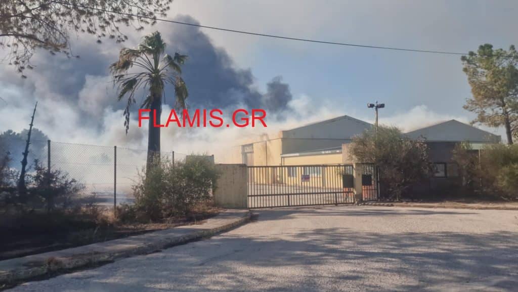 ΦΩΤΙΑ στην Πάτρα ΤΩΡΑ - Κάηκαν δύο γνωστά εργοστάσια στη ΒΙ.ΠΕ - Δείτε Φωτό και Βίντεο