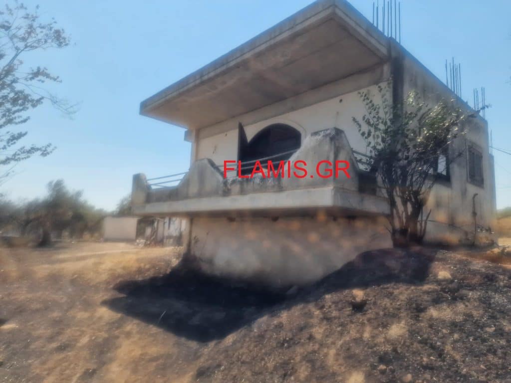 To flamis.gr στην Καμενίτσα Αλισσού - ΔΕΙΤΕ ΒΙΝΤΕΟ - Καμένα σπίτια