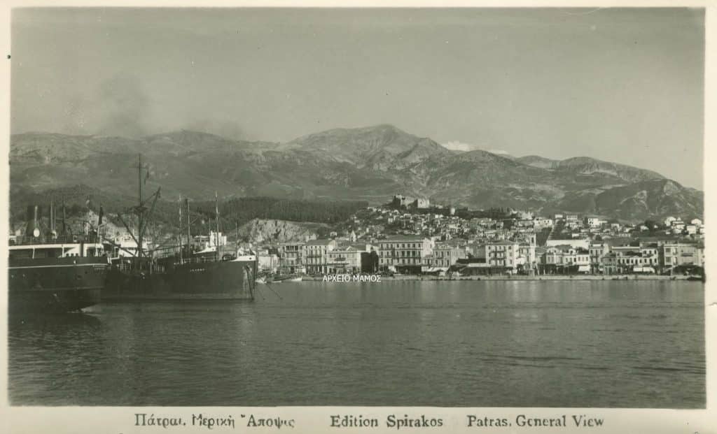 Σπάνια φωτογραφία - άποψη της Πάτρας πριν 100 χρόνια