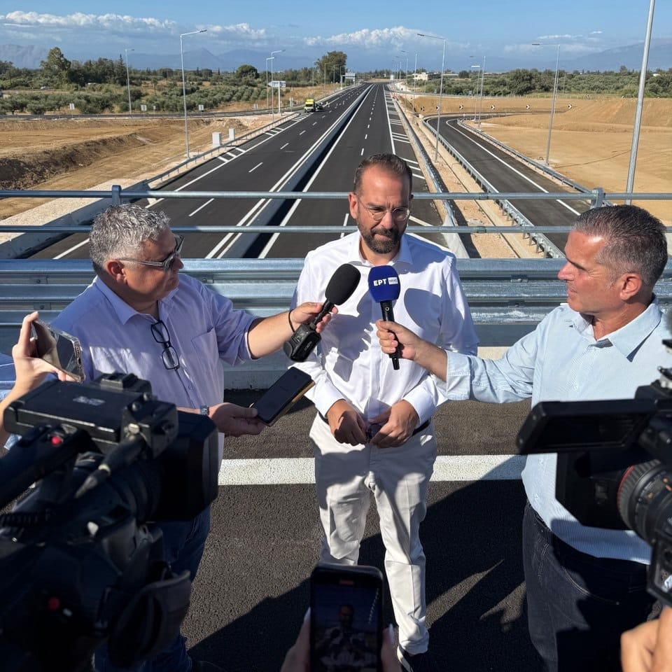 Φαρμάκης: «Η νέα Πατρών – Πύργου είναι το σύμβολο μιας νέας πορείας για όλη τη Δυτική Ελλάδα»