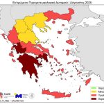 ΚΟΚΚΙΝΗ Η ΑΧΑΪΑ: Φωτιές: Σε ποιες περιοχές θα είναι αυξημένος ο πυρομετεωρολογικός κίνδυνος μέχρι τον Οκτώβριο