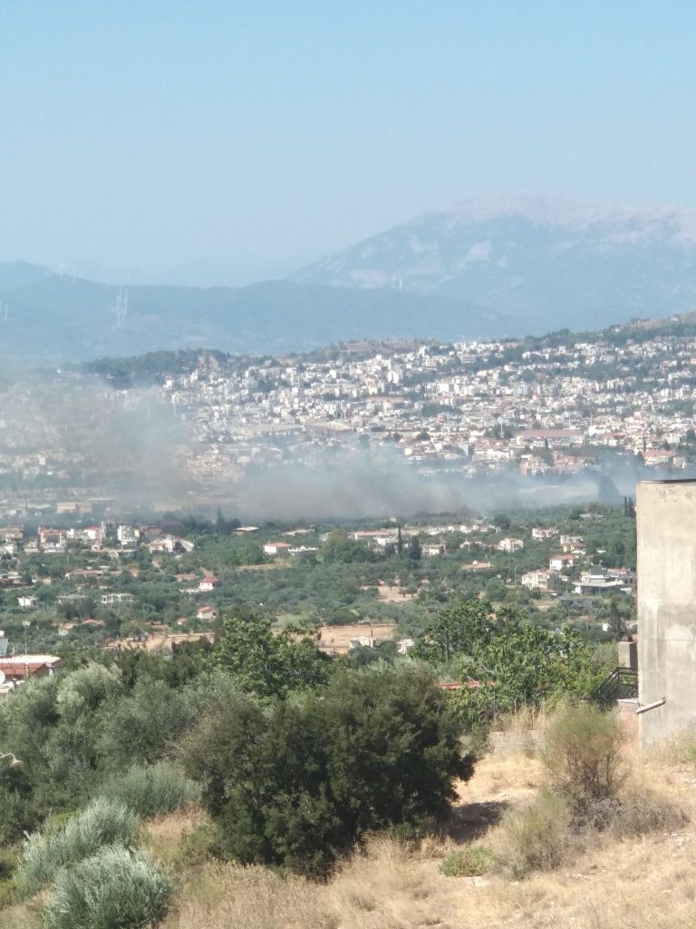 Πάτρα ΤΩΡΑ: Φωτιά στο Γλαύκο- Προληπτική εκκένωση σε Δεμένικα-ΒΙΟΠΑ - ΦΩΤΟ