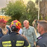 Ο Γιώργος Παπανδρέου πραγματοποίησε σήμερα περιοδεία στις καταστροφικές πυρκαγιές στην Αχαΐα