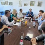 Επίσκεψη του Προέδρου του Κινήματος Δημοκρατίας Στέφανου Κασσελάκη στο Επιμελητήριο Αχαΐας - ΦΩΤΟ