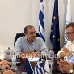 Στη Ζάκυνθο ο Υφυπουργός Κλιματικής Κρίσης και Πολιτικής Προστασίας Κωνσταντίνος Κατσαφάδος