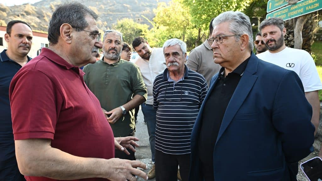 Τον ΧΥΤΑ Ξερόλακκας επισκέφτηκε ο Δ. Κουτσούμπας στο πλαίσιο της περιοδείας του (VIDEO - ΦΩΤΟ)