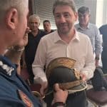 ΠΑΤΡΑ: Ο Ανδρουλάκης και το κράνος