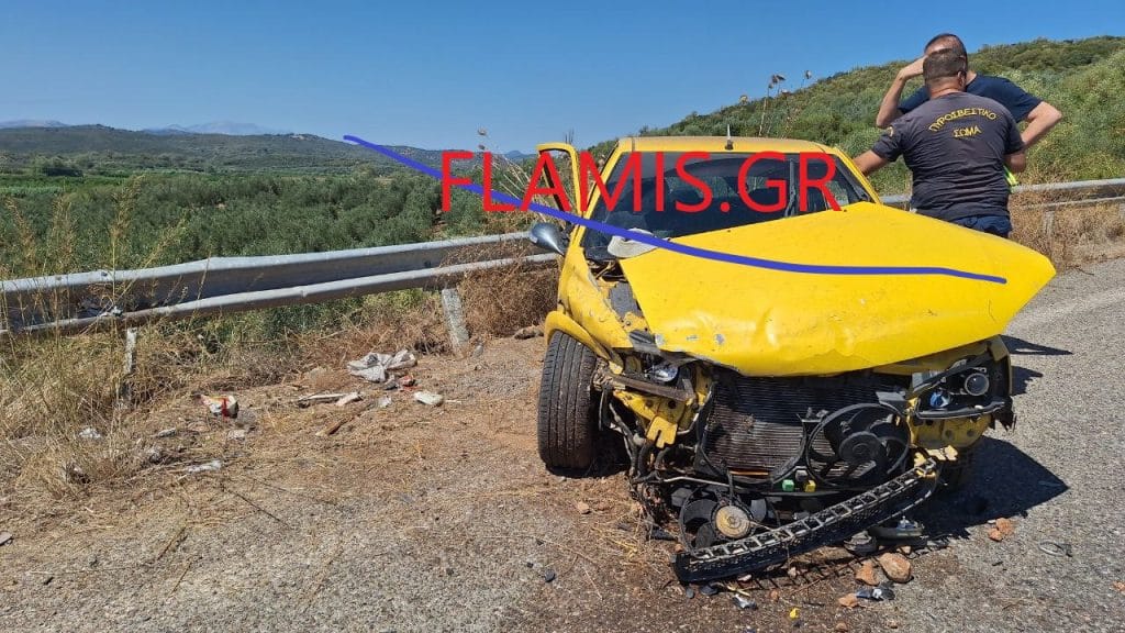 Σοβαρό τροχαίο με δύο γυναίκες - Απεγκλωβισμός από το όχημα - ΦΩΤΟ