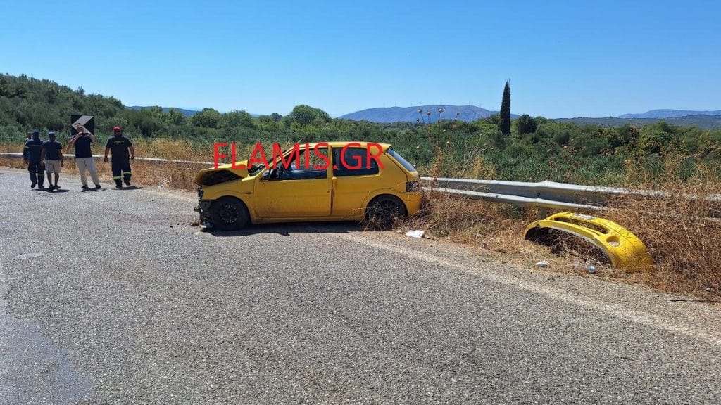 Σοβαρό τροχαίο με δύο γυναίκες - Απεγκλωβισμός από το όχημα - ΦΩΤΟ