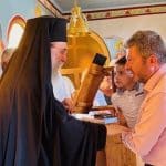 Ο Μητροπολίτης Πατρών ανήμερα της Παναγίας στα πυρόπληκτα Μοιρέικα