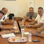 Συναντήσεις Πέτρου Ψωμά με τις Ενώσεις μπάσκετ και βόλεϊ