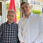 Συνάντηση Ανδρέα Τσώκου με τον Πρόεδρο του Δημοτικού Λιμενικού Ταμείου Αιγιαλείας Ανδρέα Οικονόμου