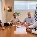 Δυτική Αχαΐα: Συνάντηση του Δημάρχου με αντιπροσωπεία της διοίκησης του π.τ. του Οικονομικού Επιμελητηρίου